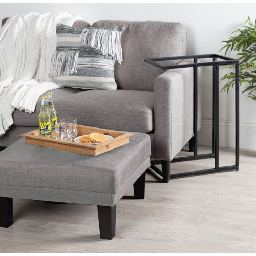 Gracie Oaks Ironton Tray Top Frame End Table & Reviews Wayfair